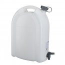 Wasserkanister 20 Liter mit Ablasshahn, ohne Ausgießer