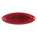 LED Markierungsleuchte oval rot