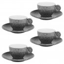 Geschirrserie Classic Line Granite Espresso-Set, 4er-Set