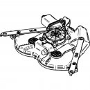 Motor Thule Slide-Out Step G2 12V inkl. Scheren-Mechanismus