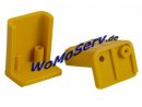 Montagebock gelb Dachstärke 39-46 mm