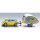 VW-Beetle Cabrio mit Tab- Wohnwagen