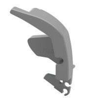 Frontblendenverschluss links F80s, titanium