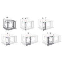 Markisenzelt Privacy Room F45 300 Large