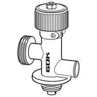 Gasflaschenventil M16x1,5 (GAZ) x AG-Shell-F (G.2)