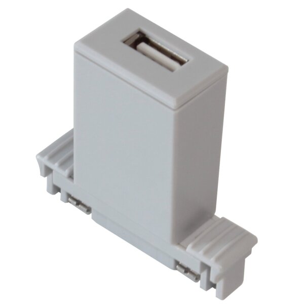 USB Steckdose 5 V / 2.0A - Silber
