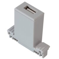 USB Steckdose 5 V / 2.0A - Silber