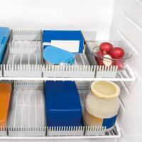 Stauleiste für Kühlschränke 8er-Set, hellgrau, dunkelgrau