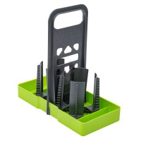 Flaschenhalter Multi Tray OELE lime, dunkelgrau