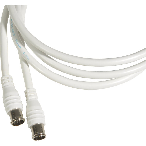 Sat-Kabel mit Quick-Steckern, Länge 5 m