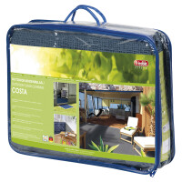 Zeltteppich Costa blau, 5 x 2,5 m