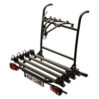 Fahrradträger Heckklappe für 4 Fahrräder...