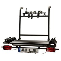 Fahrradträger Heckklappe für 4 Fahrräder passend für VW T 5