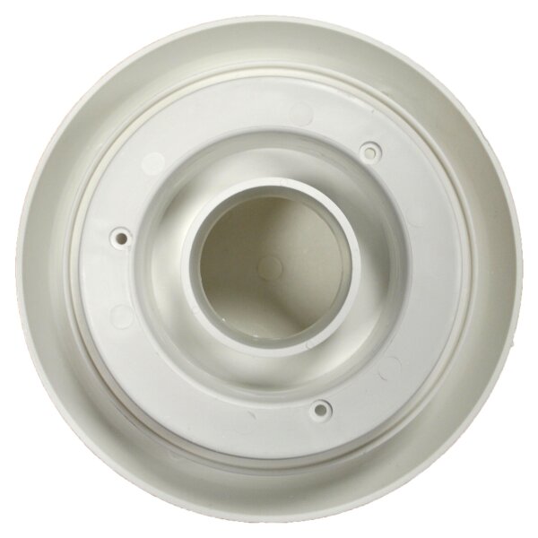 Dachlüfter mit Schlauchanschluss 60mm, weiß im Einzelkarton