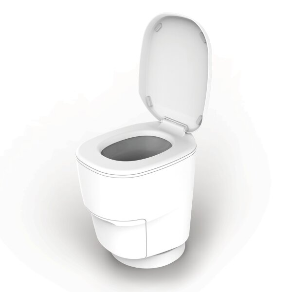 Toilette Clesana mit Rund-Sockel C1 mit Rund-Sockel