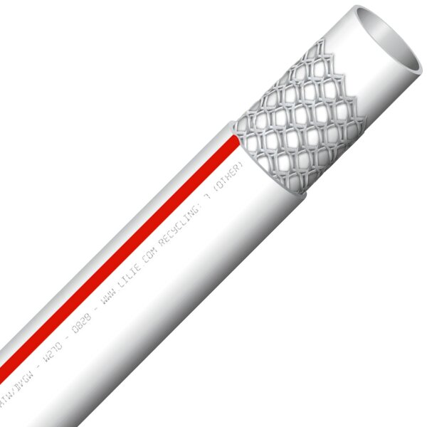 10m Rolle Trinkwasserschlauch LILIE native Warmwasser 10x16mm