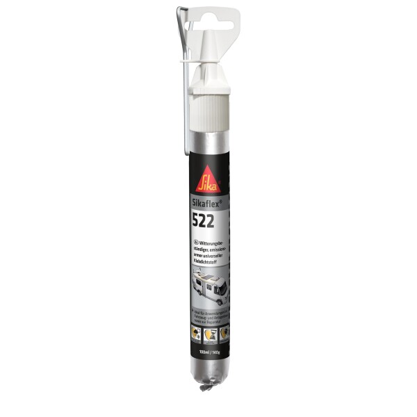 Sikaflex 522 - 100ml. Tube weiss