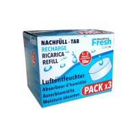 Luftentfeuchter Nachfülltabs 3-er Pack mit je 450g...