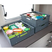 STAUTOWER 3er Set Stapelbare Stauboxen