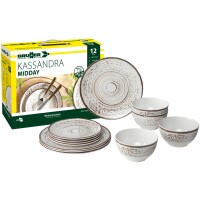 Geschirrset Kassandra 12-tlg.