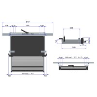 Thule Trittstufe G2 12V Slide-Out 400 für Fiat...