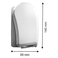 Markise Thule 4200, 2,6 x 2,5 m, Gehäuse anthrazit, Mystic-Grau