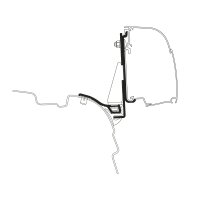 Adapter VW T5 / T6 Minivan kurzer Radstand mit Reimo...