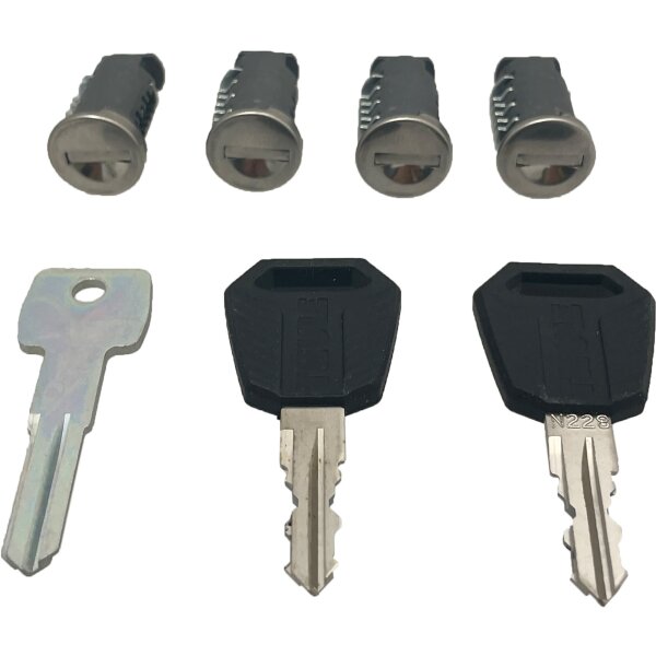 Thule One-Key-System 4 gleichschließende Zylinder inkl. 2 Schlüssel für alle Thule-Systeme