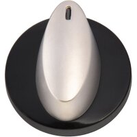 Bedienknopf schwarz / chrom für...