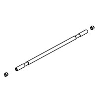 Spannstange für Markisen Dometic PW 1100 mit Auszug...