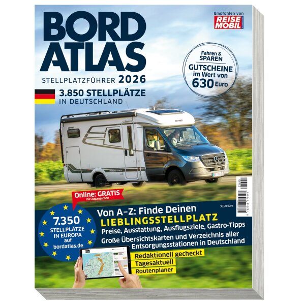 Bordatlas Stellplatzführer