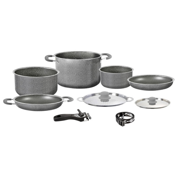 Kochtopf-Set Gourmet Rock NG, 8+1, ø 20 cm
