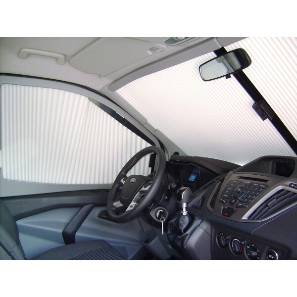 Frontscheibenverdunkelung REMIfront für Ford Transit Custom, Bj. 2018 - 2023 mit Sensorpaket