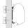 Flat-Adapter zu TO Serie 5 / 8, Länge 4 m