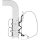Adapter für Hymer Exsis / Hymer Camp bis Bj. 2011 zu TO Serie 5 / 8, Länge 5 m