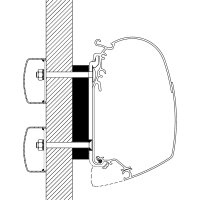 Adapter-Set Dethleffs Globebus zu TO 5003 / 5200 mit...