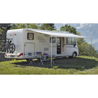 Markise TO 8000, 4 x 2,75 m, Gehäuse eloxiert, Saphir-Blau