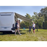 Markise TO 9200, 5 x 3 m, Gehäuse  weiß, Saphir-Blau