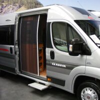 Plissee Fliegenschutztür VW Crafter/MAN ab 2017