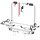 Deichselträger Carry-Bike Caravan XL A Pro 300 silber, schwarz