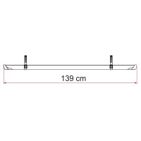 Fahrradschiene Rail Plus XL schwarz