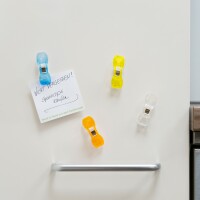 Spannclip mit Sauger 4 Stück