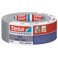 tesa® PRO Duct Tape silber 50 m:50 mm