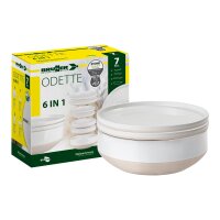 Geschirrset 6-in-1 Odette 7-teilig
