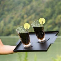 Magnet-Kunststoffgläser Longdrink 300 ml, 2er-Set, klar