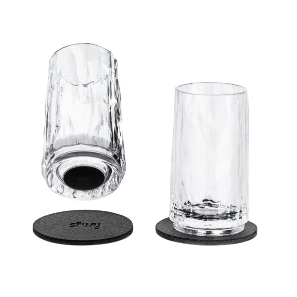 Magnet-Kunststoffgläser Schnapsglas 40 ml, 2er-Set