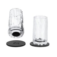 Magnet-Kunststoffgläser Schnapsglas 40 ml, 2er-Set