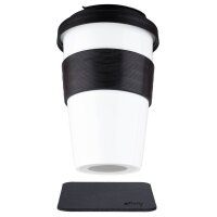 Porzellan-Kaffeebecher TO-GO-CUP 350 ml, 2er-Set