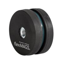 Magnet rund flexiMAGS flexiMAG-31, 4er Set schwarz