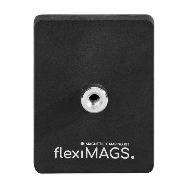 Magnet rechteckig flexiMAGS Haltekraft: 25 kg, 2er Set